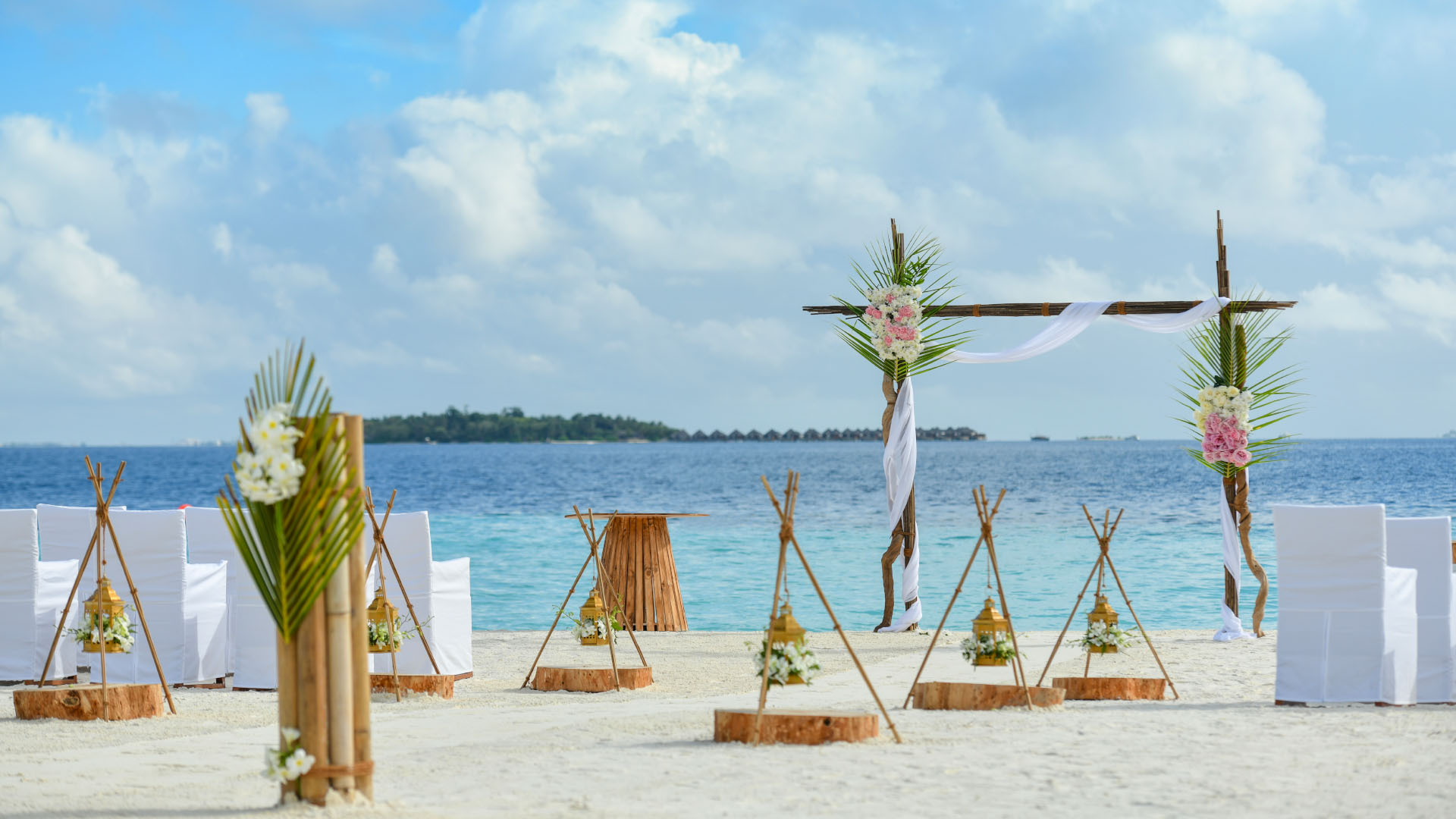 Maldivian Beach Wedding