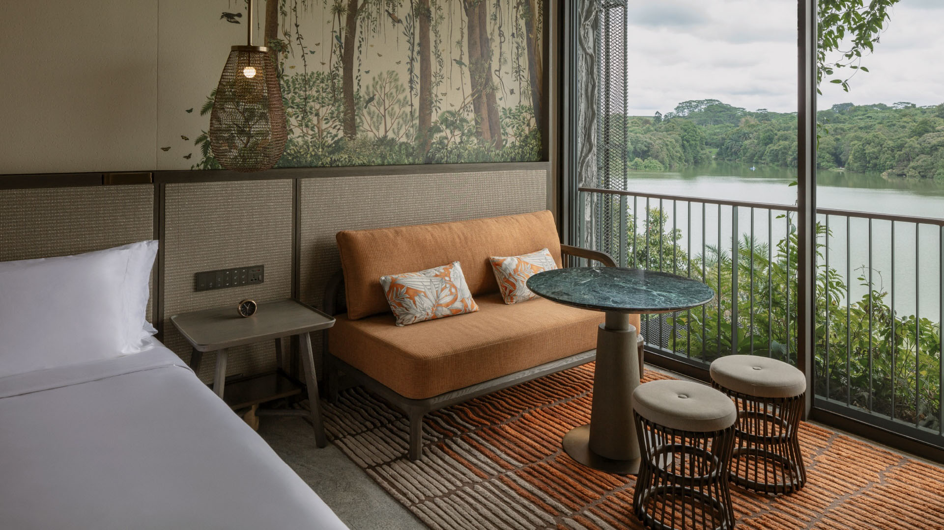 Sanctuary King Sofa at Mandai Rainforest Resort