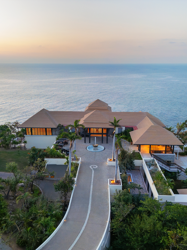 Banyan Tree Cabo Marqués Aerial Motor Lobby