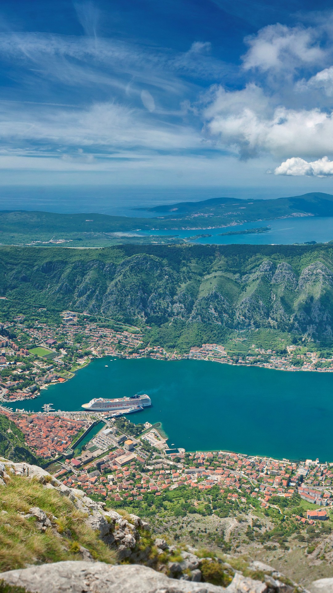 Boka Bay in Montenegro