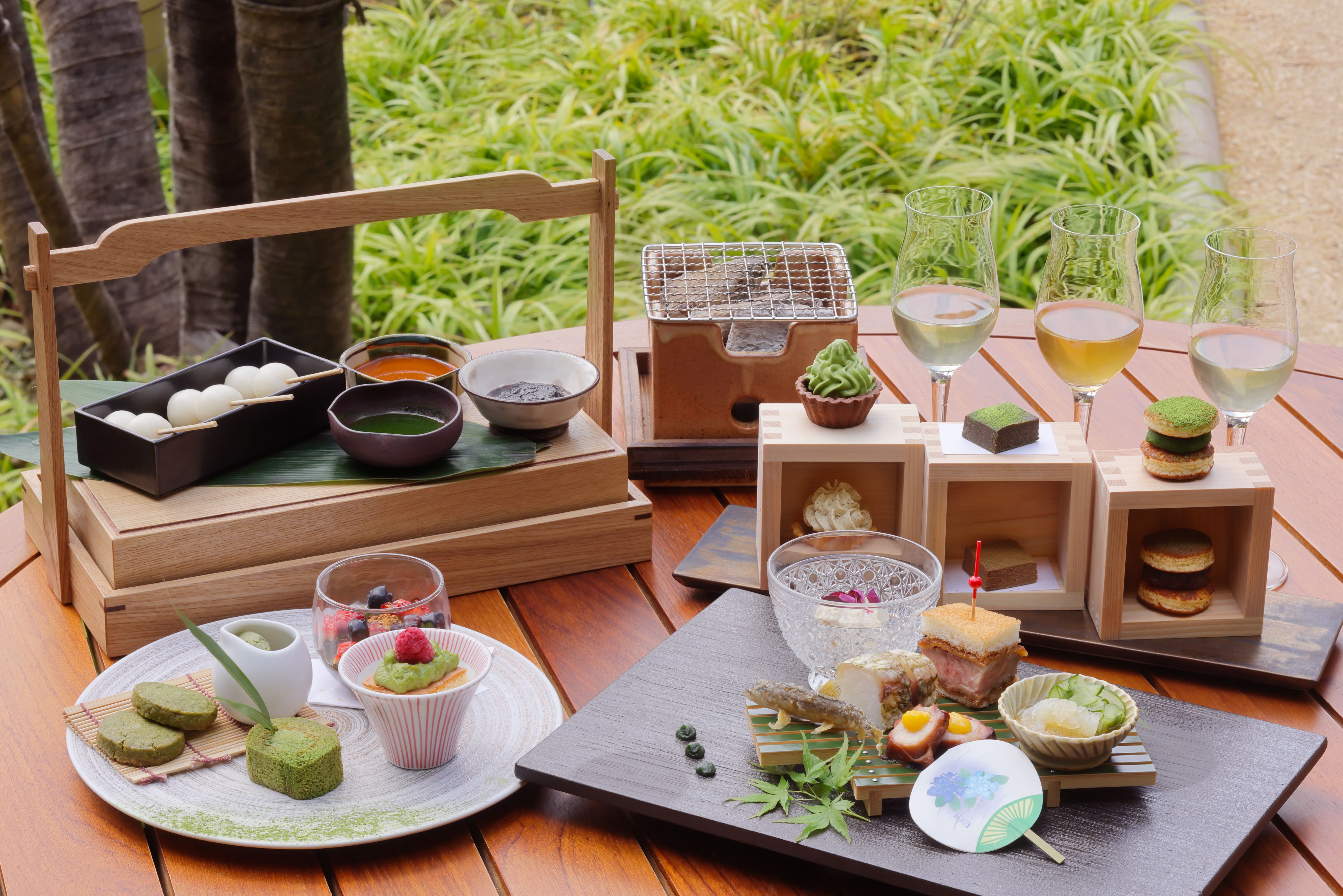 Matcha Afternoon Tea 2025 at Ryozen
