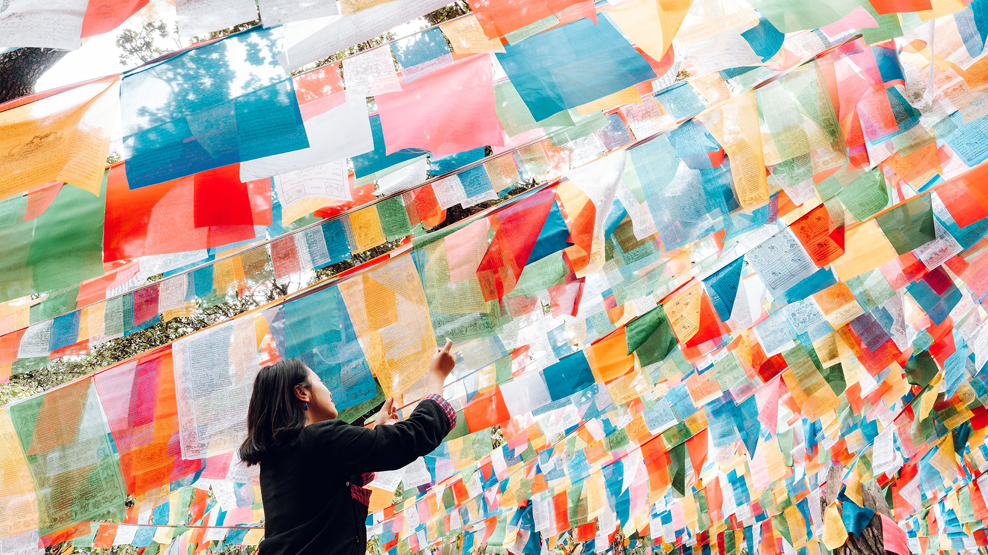 Prayer Flags in Ringha
