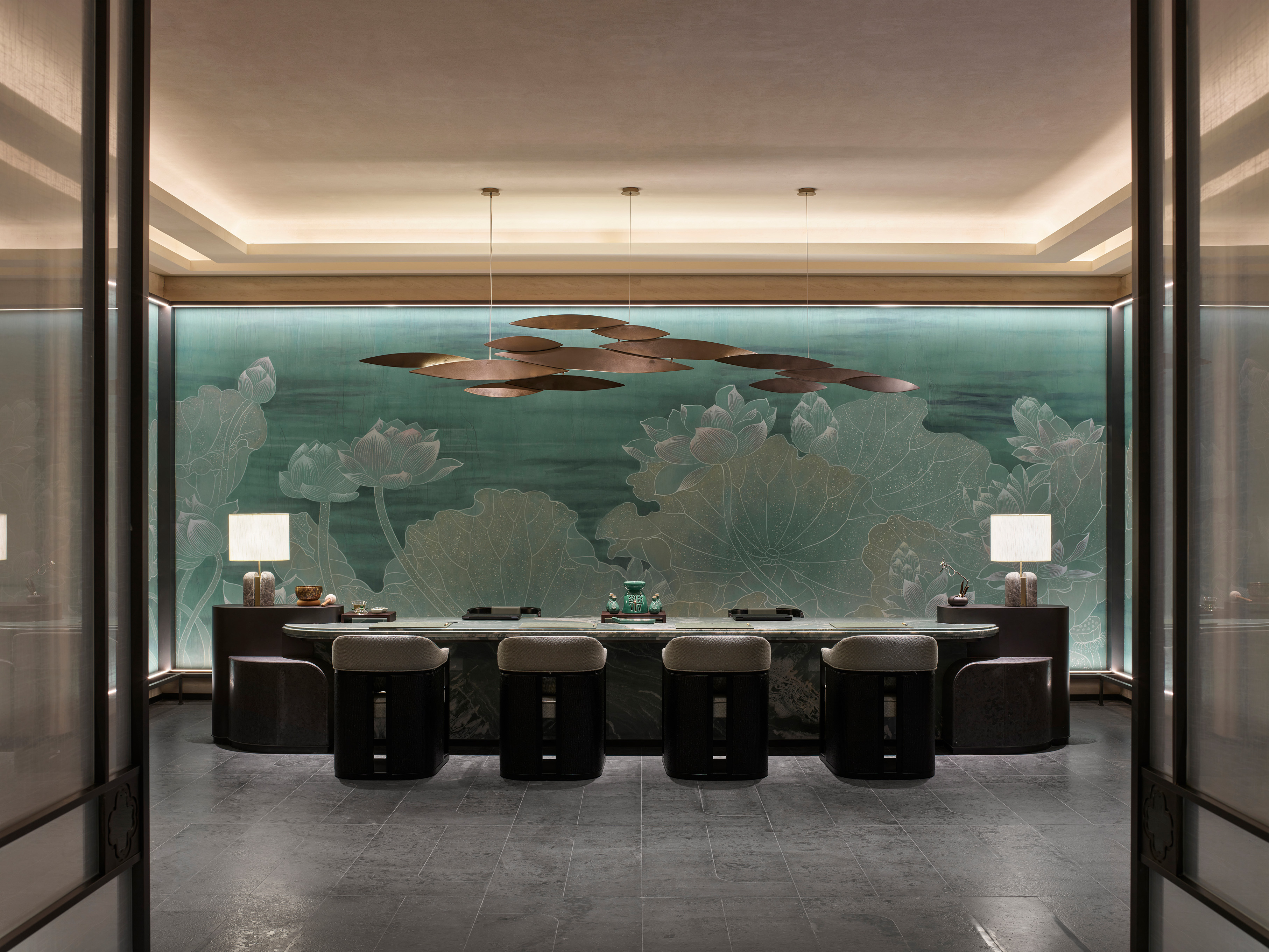 spa front desk