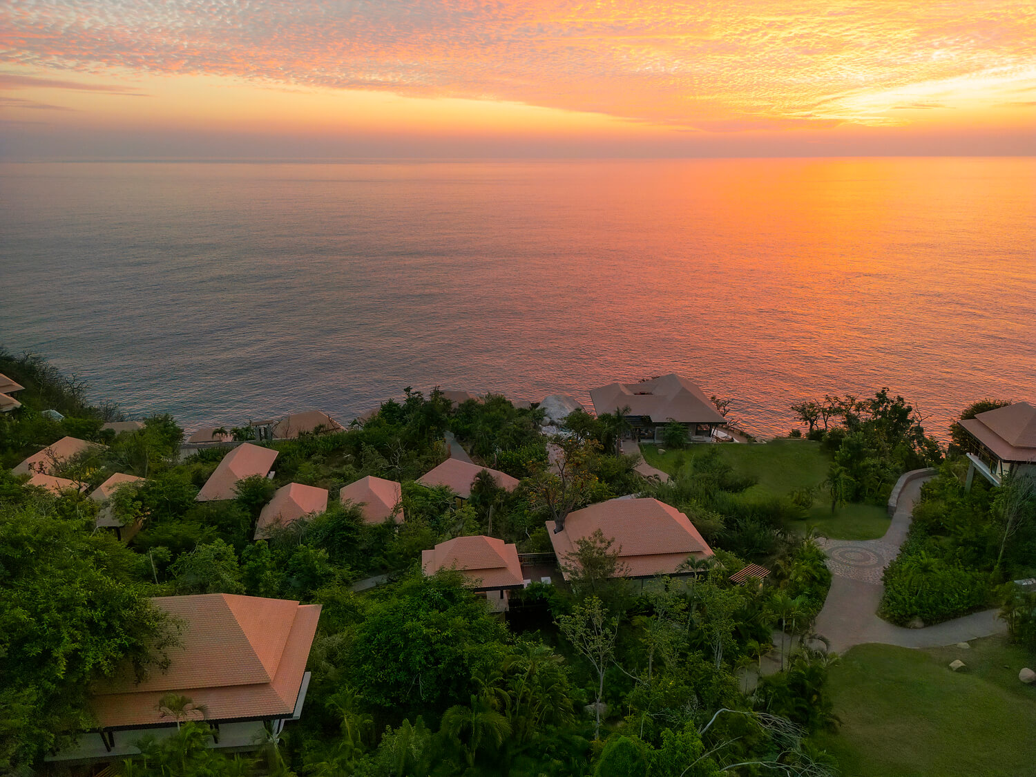 Sunset at Banyan Tree Cabo Marqués