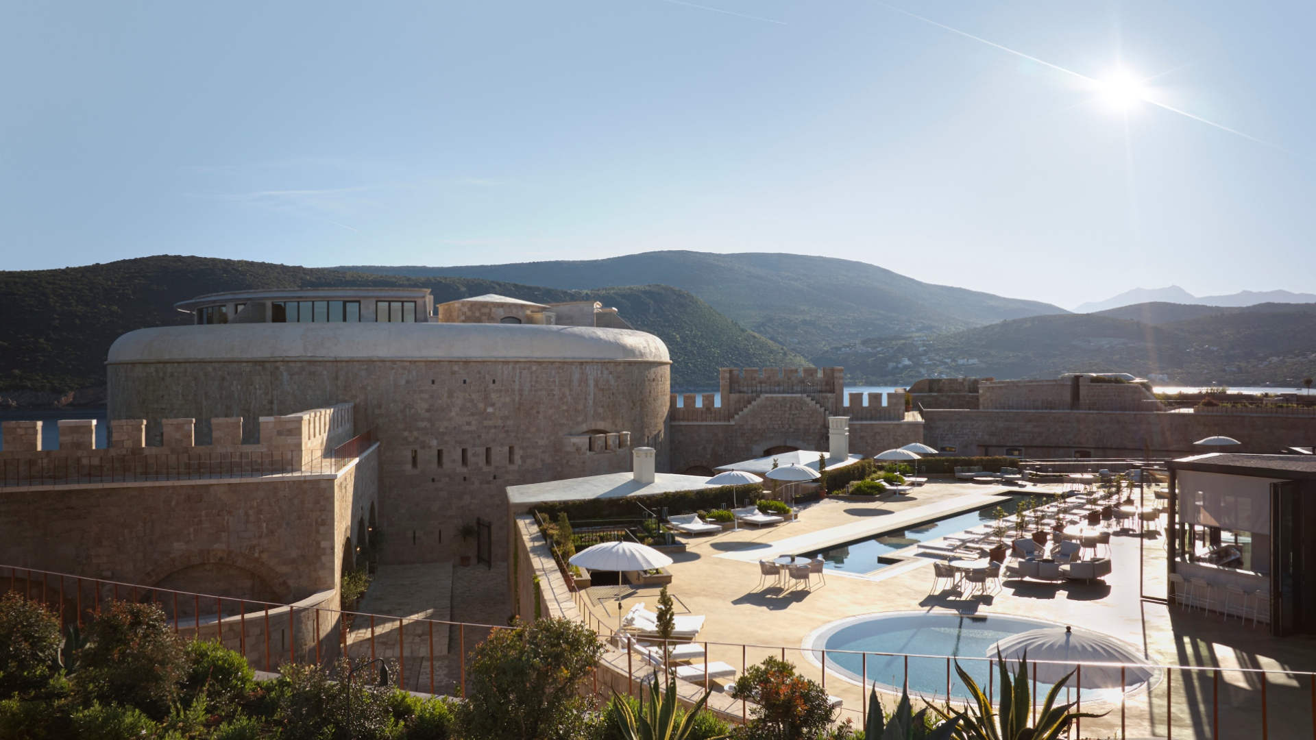 Mamula Island Pool Deck