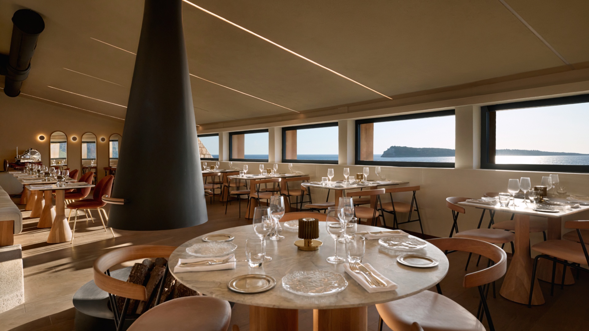 Kamena restaurant at Mamula Island by Banyan Tree
