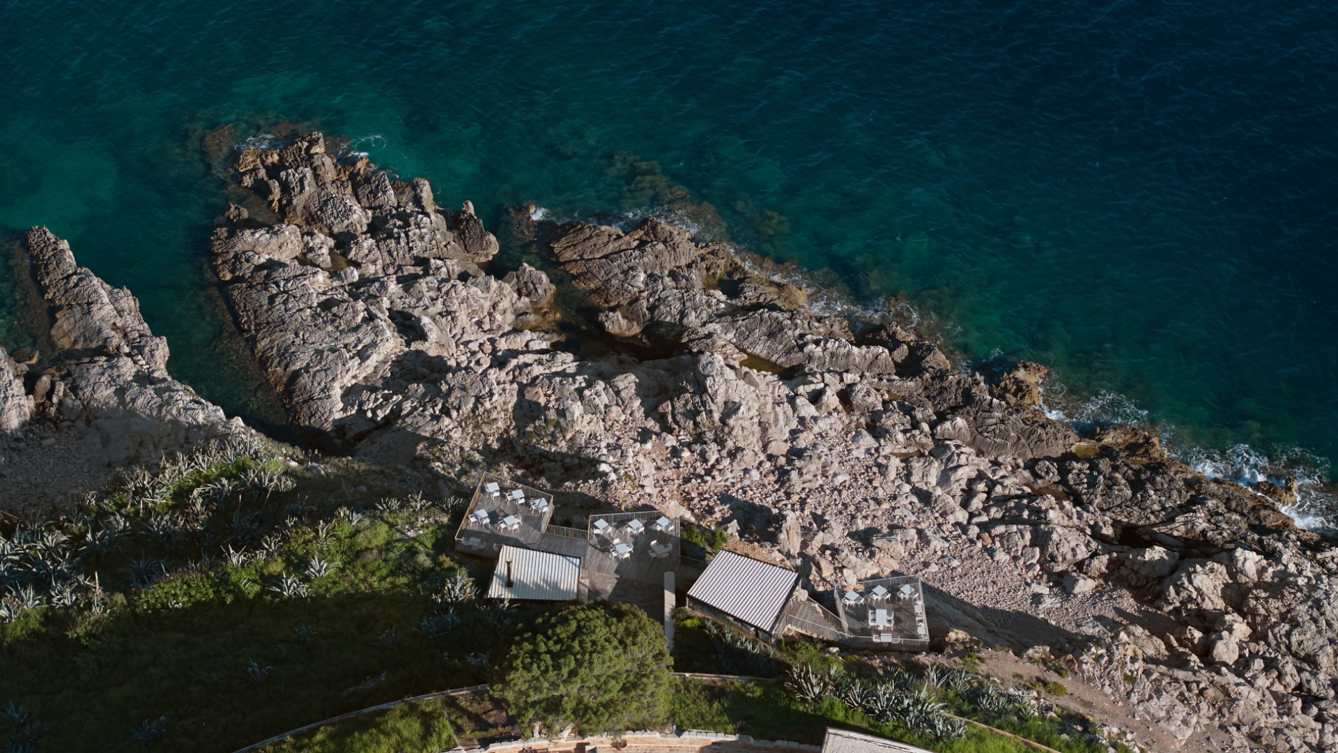 Sun Deck at Mamula Island by Banyan Tree