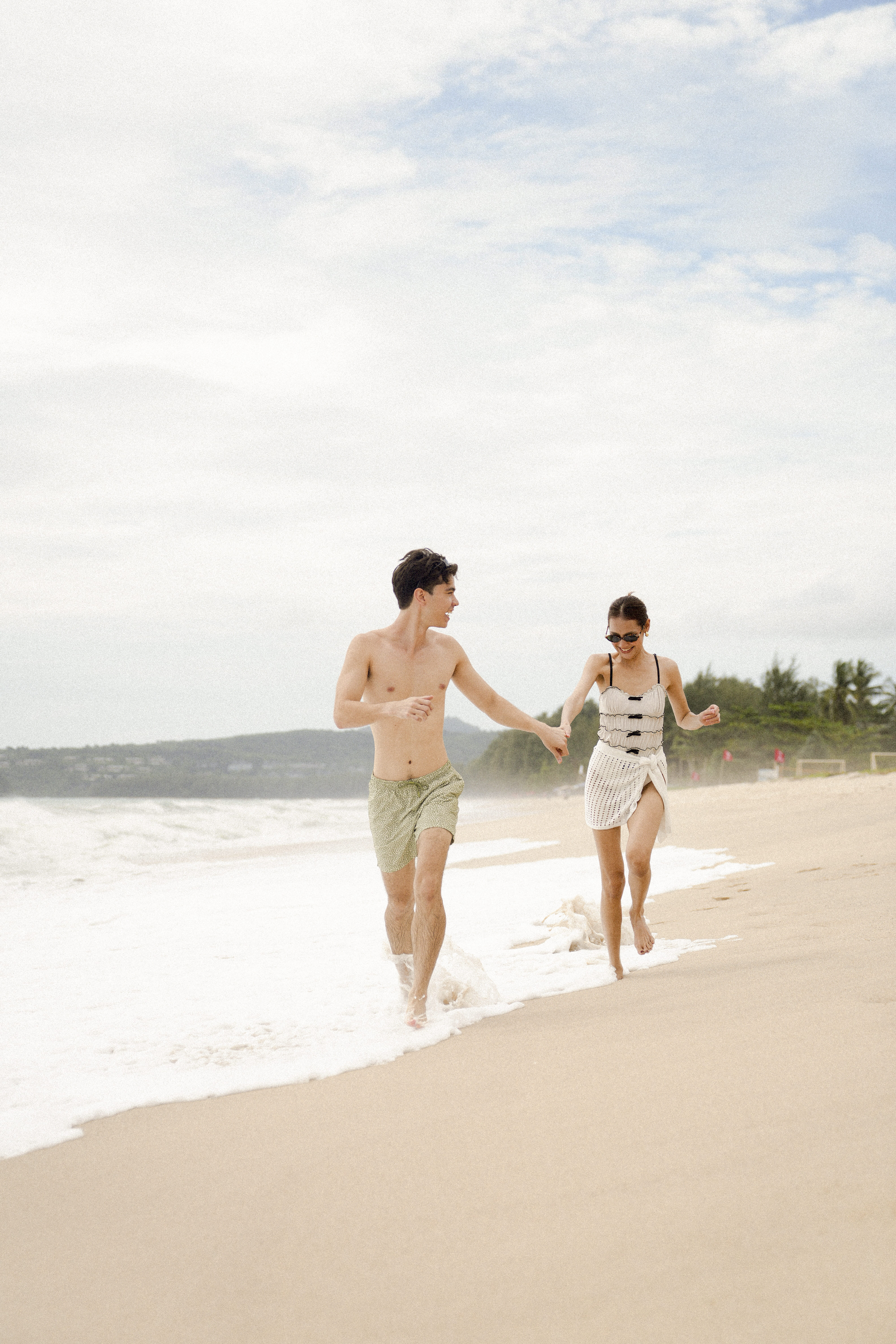 Rava run on the beach