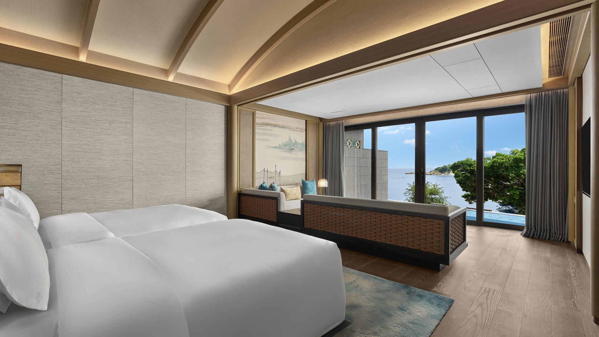 BT Zhuhai Ocean View Onsen Pool Suite - Twin Room