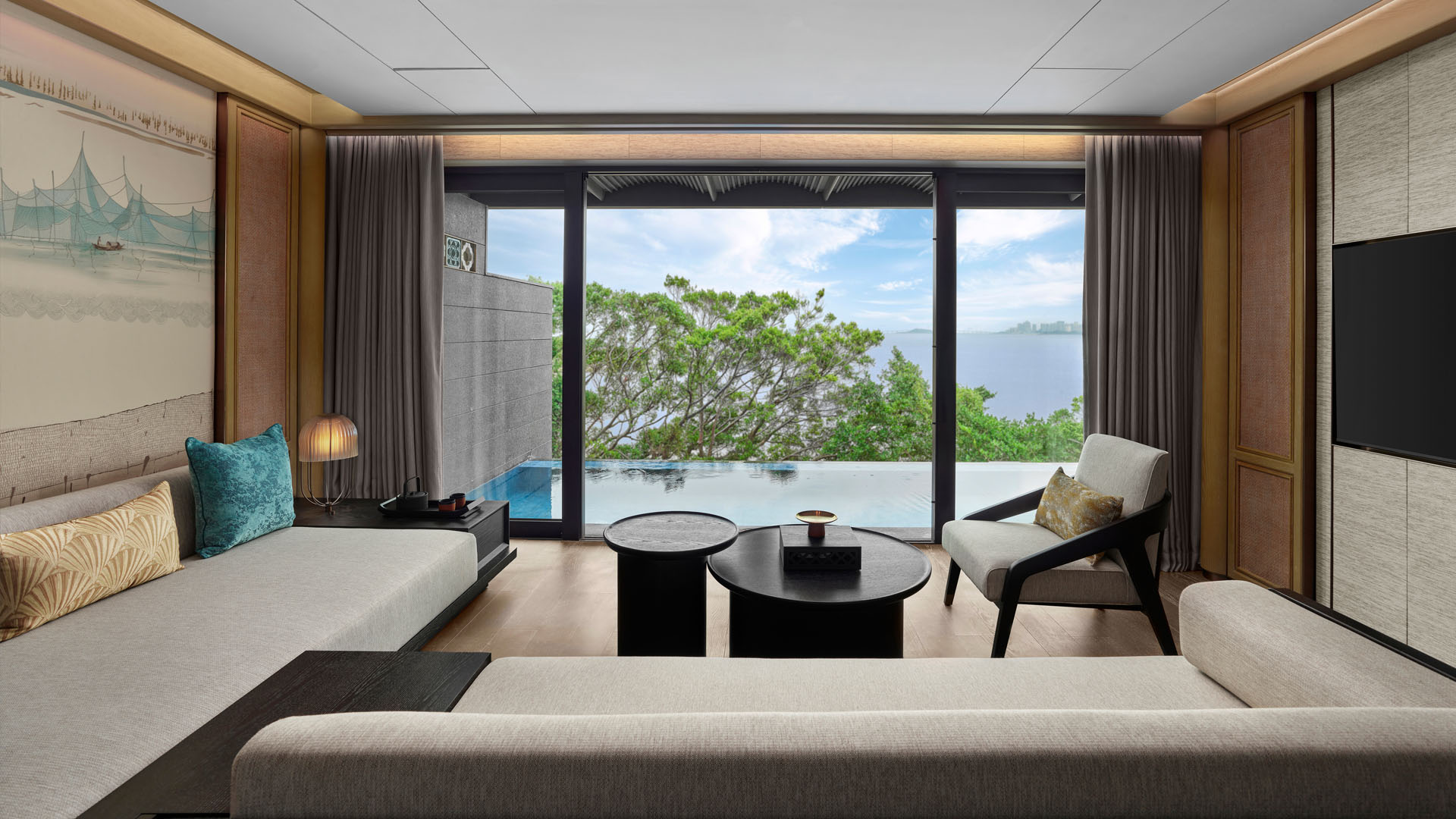 BT Zhuhai Ocean View Onsen Pool Suite  - King Room