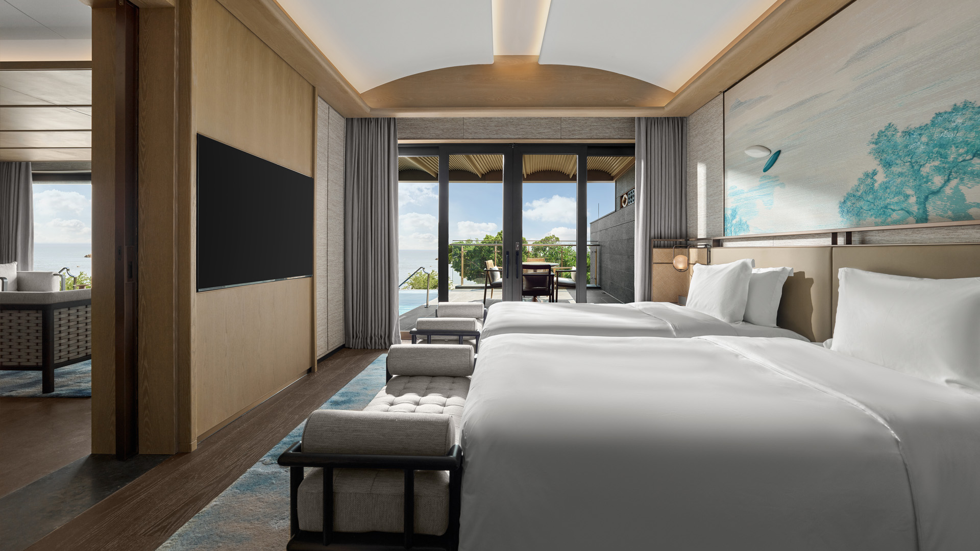 BT Zhuhai Ocean View Two Bedroom Onsen Pool Suite