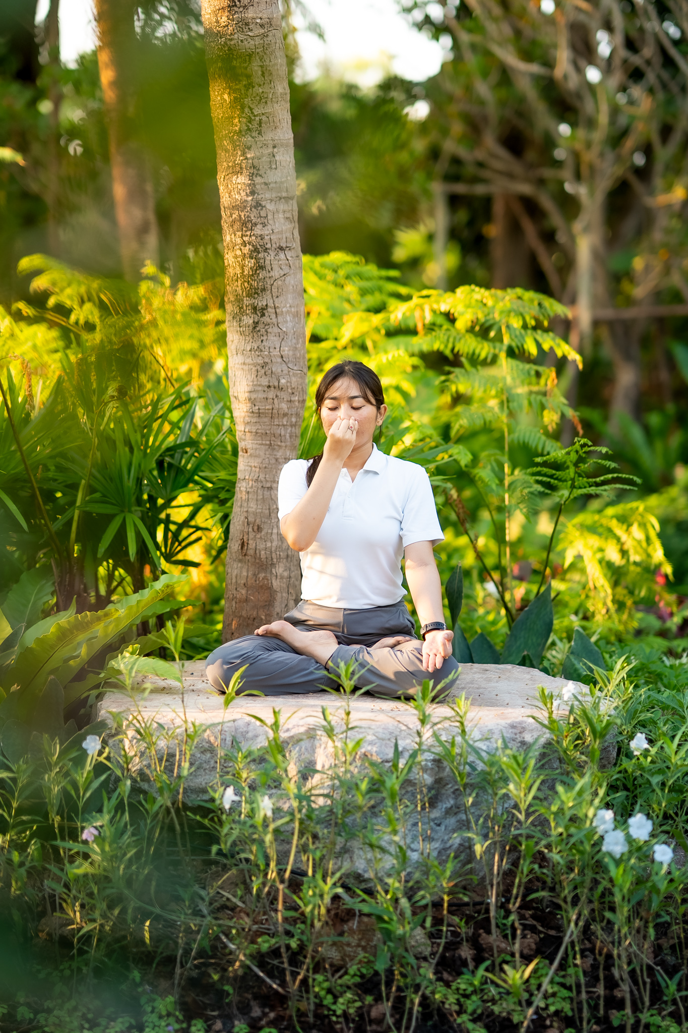 SPV yoga at secret garden