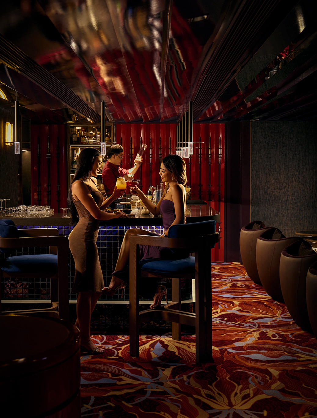 Banyan Tree Bangkok Saffron Grill Earth Hour Dine in the Dark