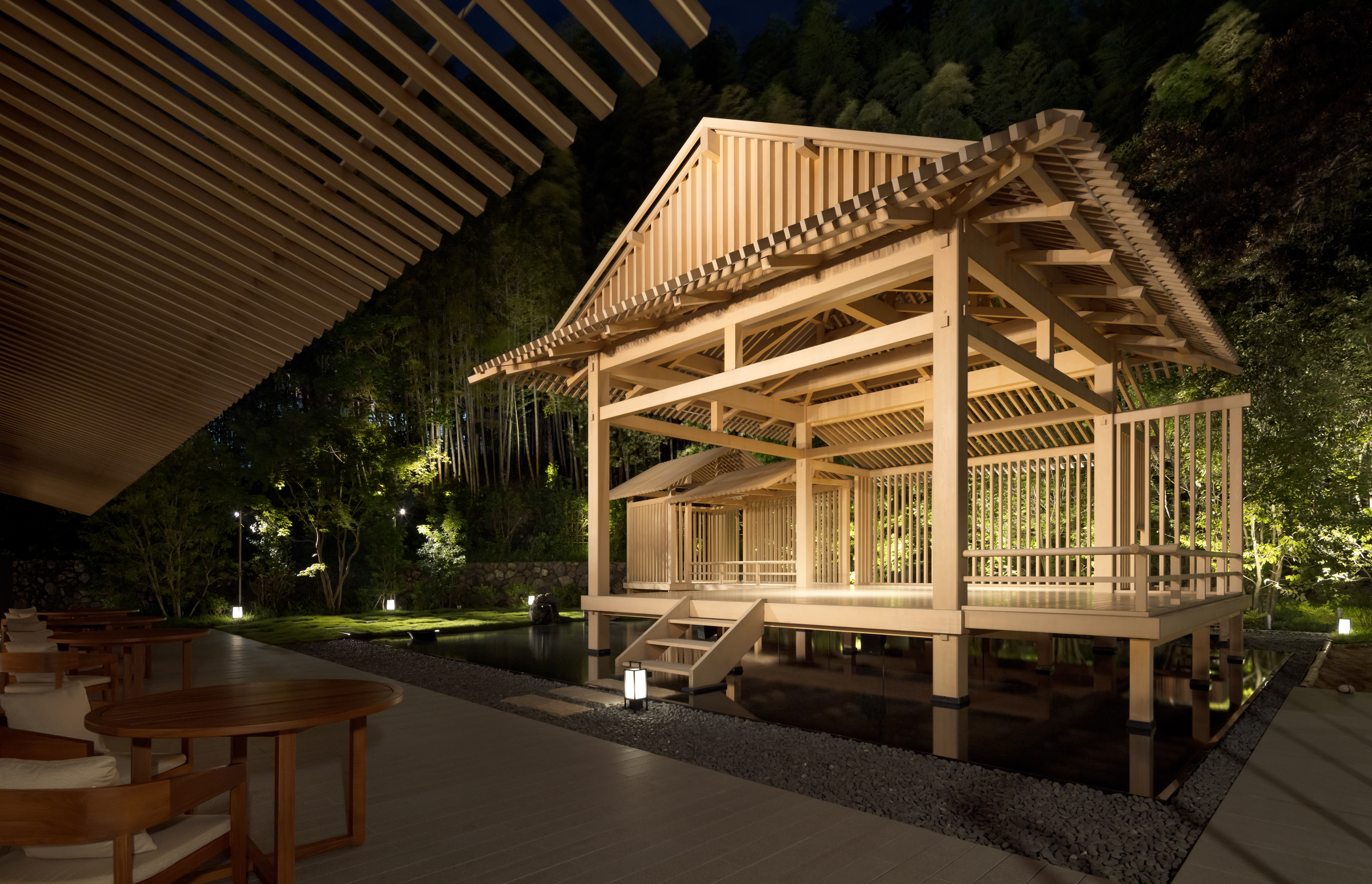 Bamboo Pavilion from Ryozen Kyoto