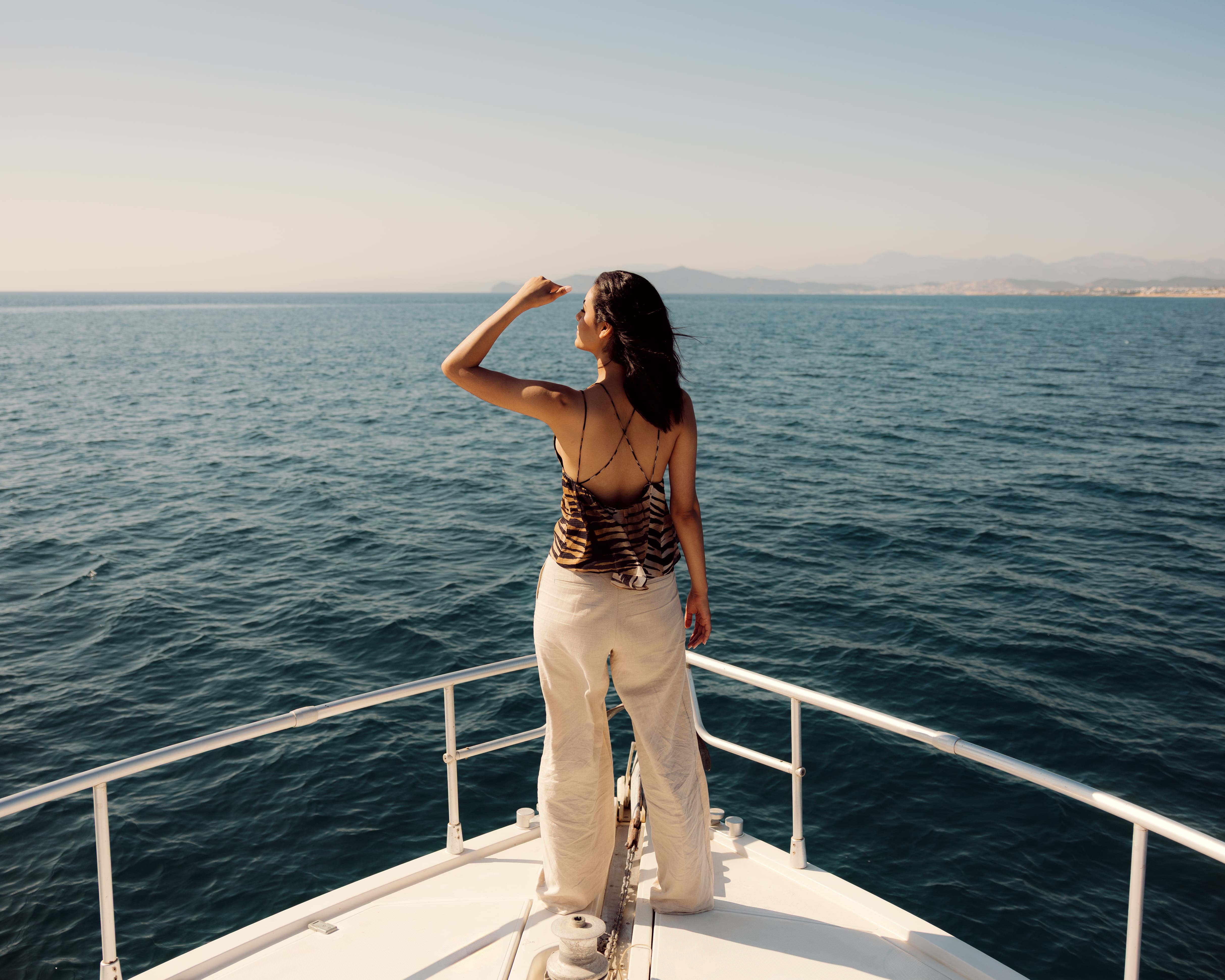 Tamouda bay beach front