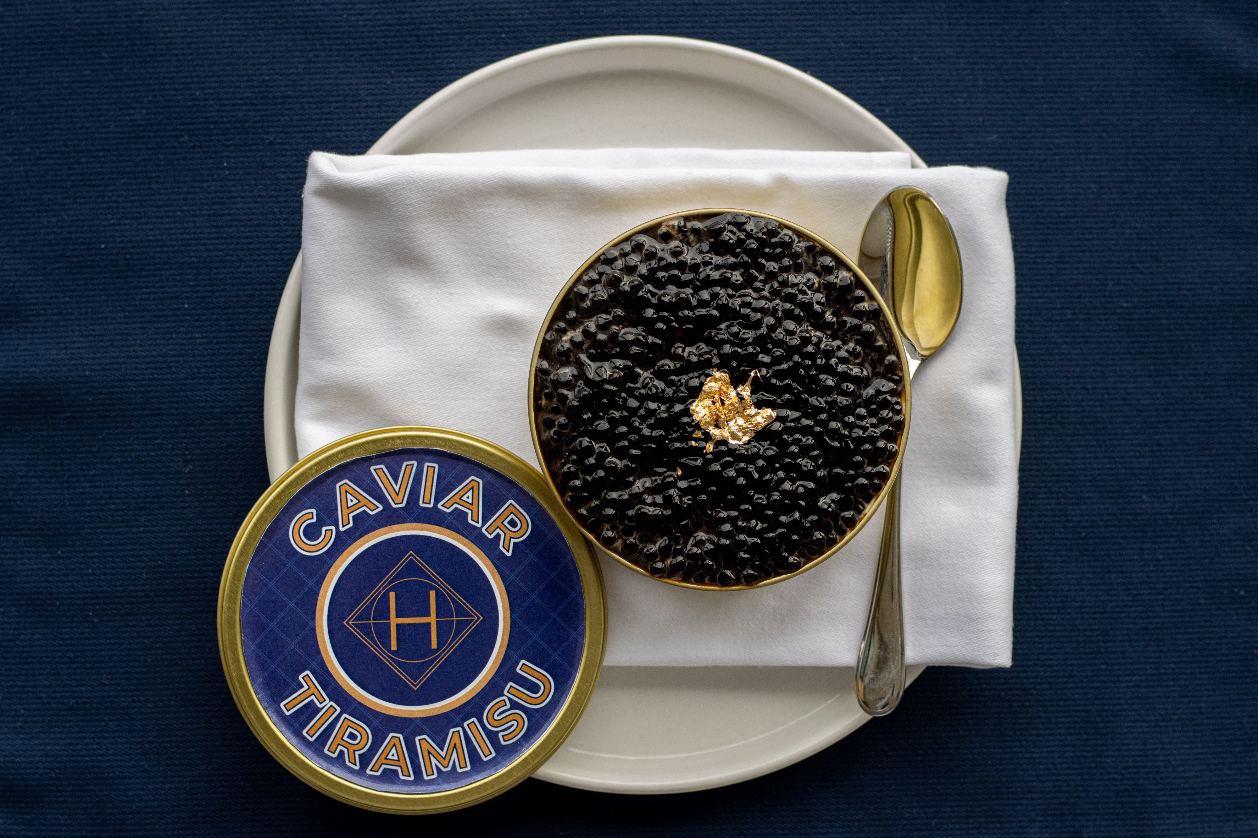 horizon grill - caviar tiramisu - 1