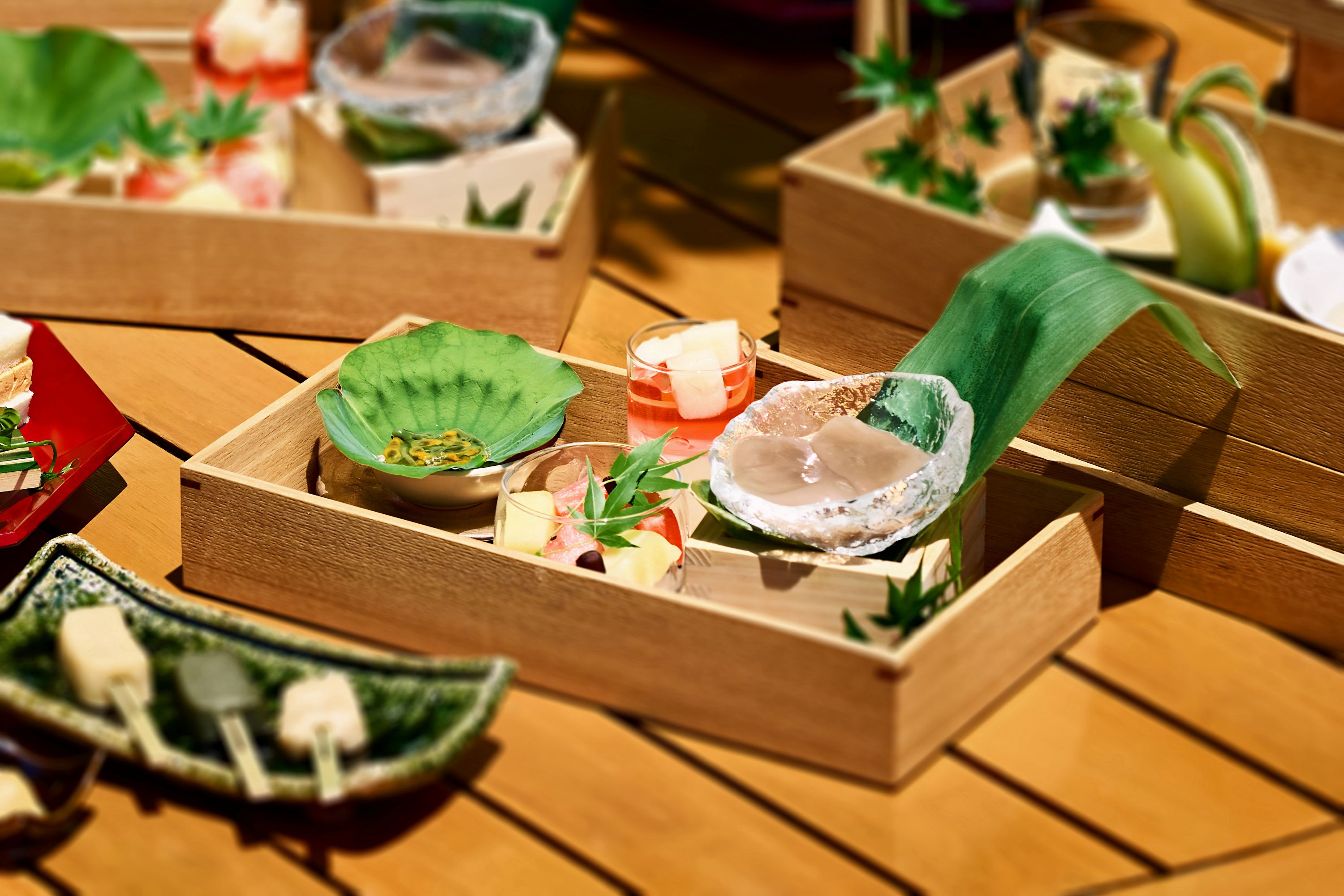 Eight Cool Confections Afternoon Tea Kyoto Ryozen