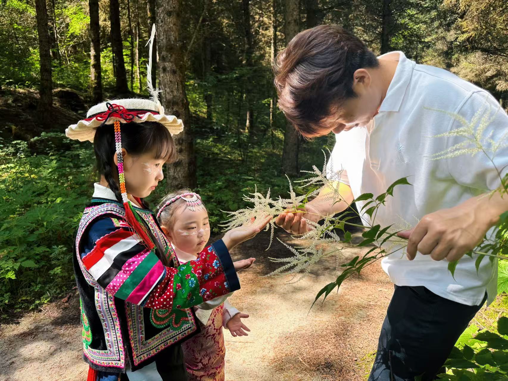 循酒店专属私密徒步路线，踏入原始森林的幽径，行过高山草甸的柔软，望冰川湖泊的澄澈。九寨沟的丰饶，在步履间次第铺陈。这里不仅是翠海叠瀑的故乡，更是一座活着的植物方舟——两千余种高等植物在此繁衍生息。跟随植物科普导师，辨识草木之名，聆听枝叶间的生态密语。脚步放缓，呼吸放轻，让草木的气息引您走入一场与自然的深度对话。