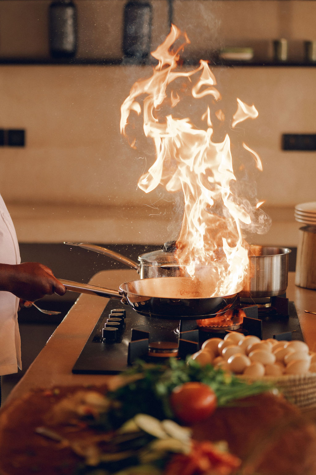 Ubuyu, A Banyan Tree Escape Open Kitchen