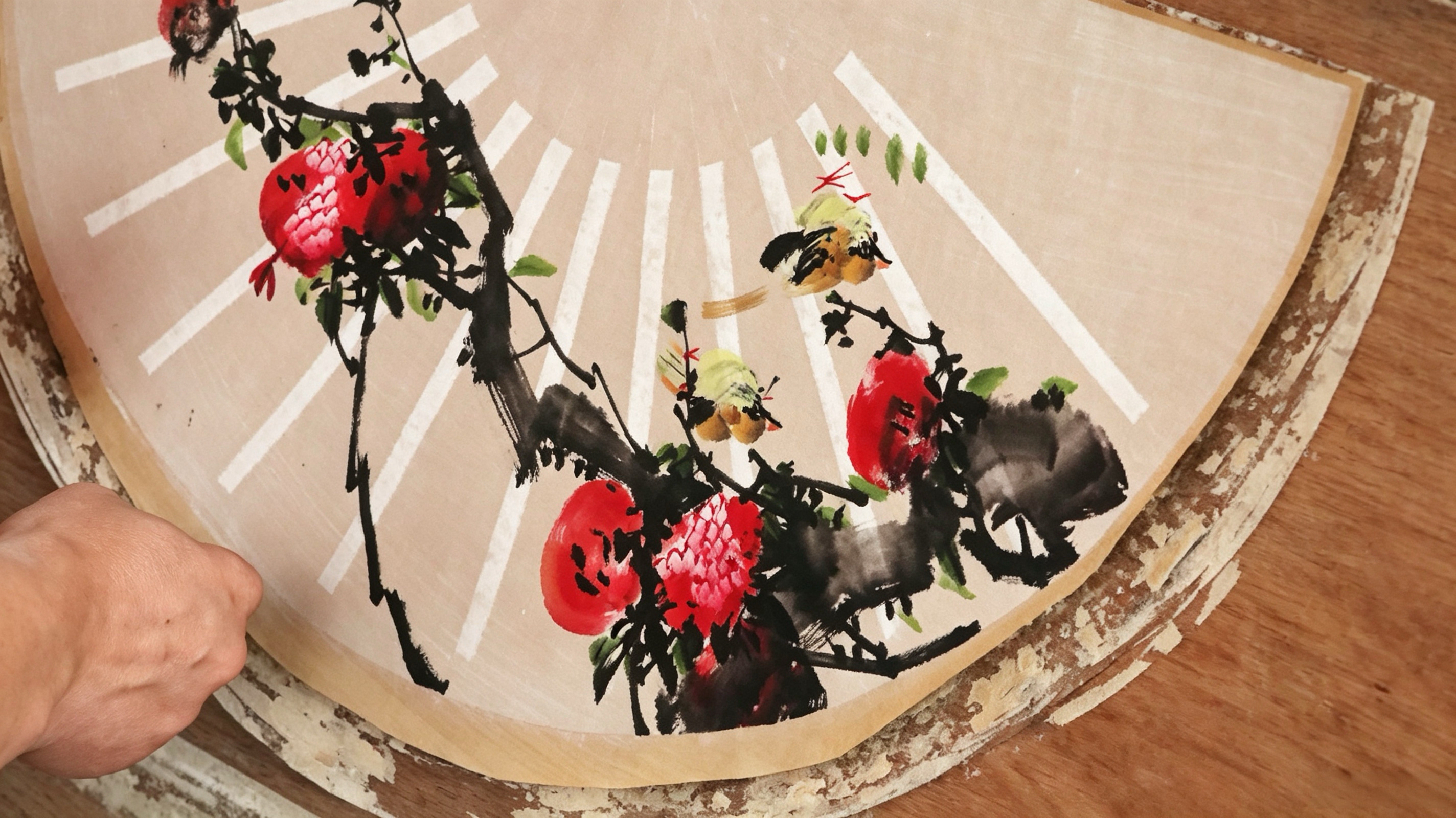 Banyan Tree Yangshuo-Fan Painting
