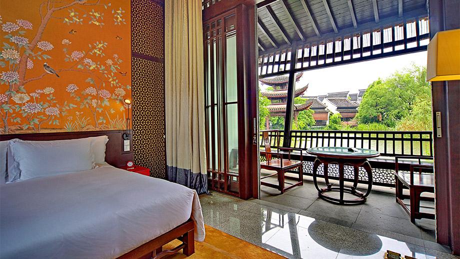 Banyan Tree China Hangzhou Accommodation - Premier Water View Villa - Bedroom
