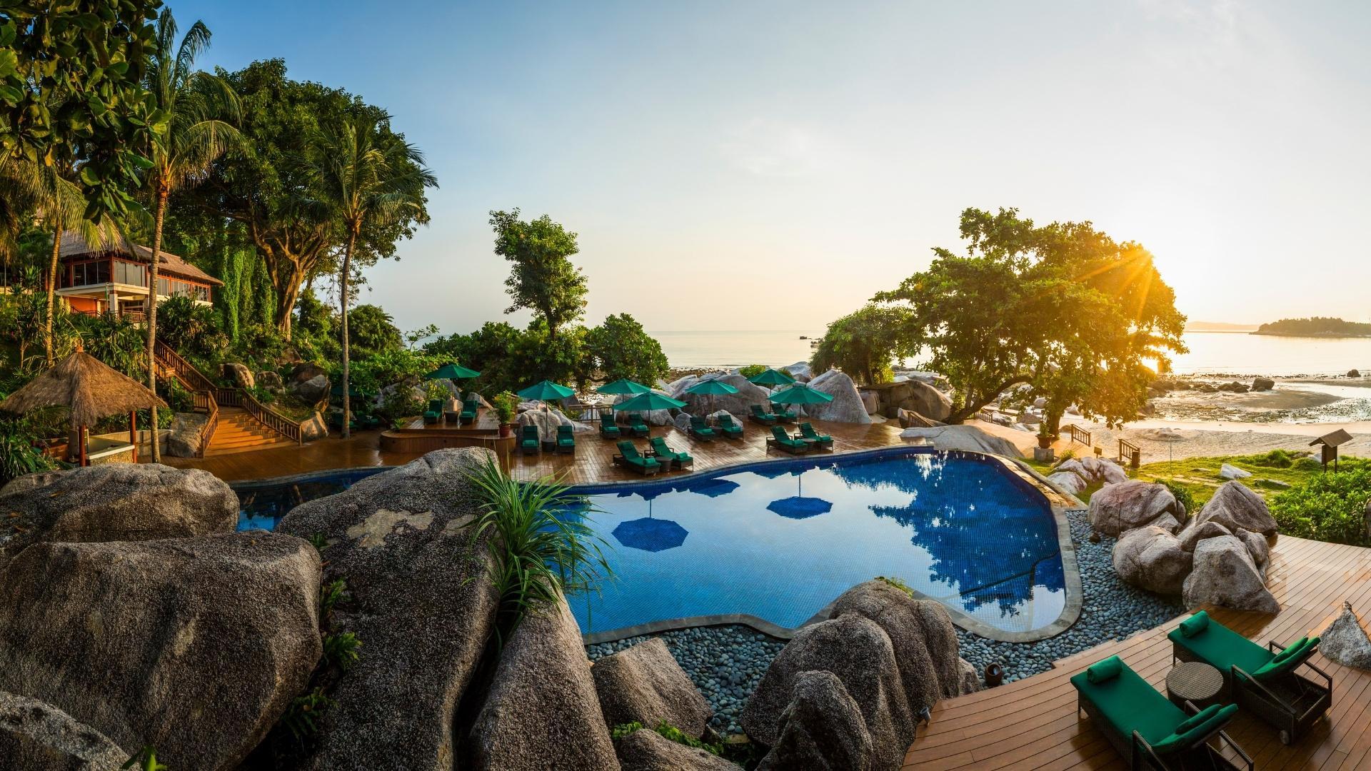 Banyan Tree Bintan Lagoon Golf Course Facilities Resort